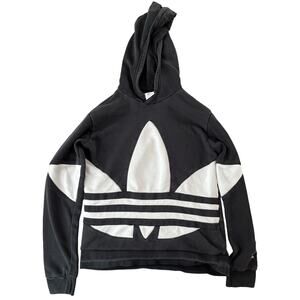 Adidas Trefoil Hoodie - Kids Size Large